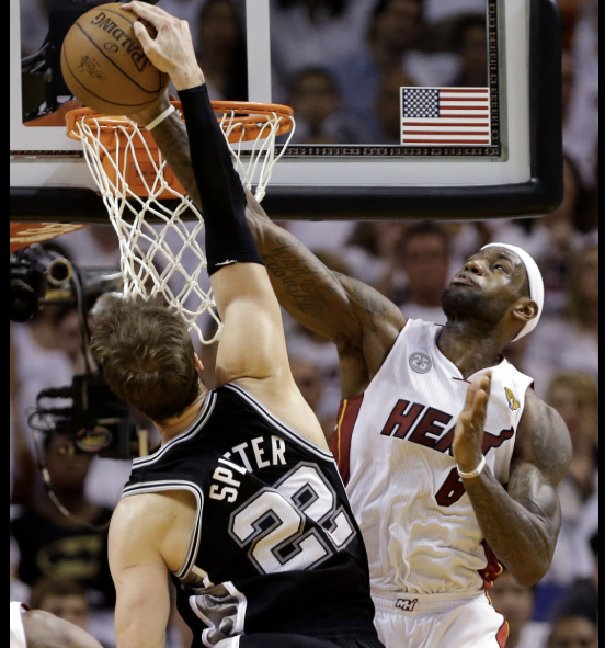 Lebron James Block